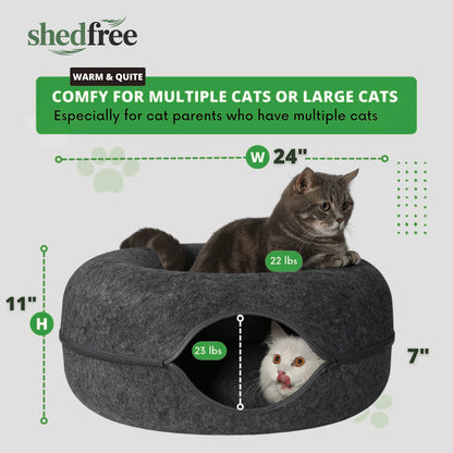 ShedFree™ Hideaway Haven Cat Cave
